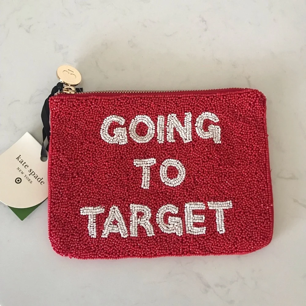 Kate Spade x Target Beaded Clutch Bag